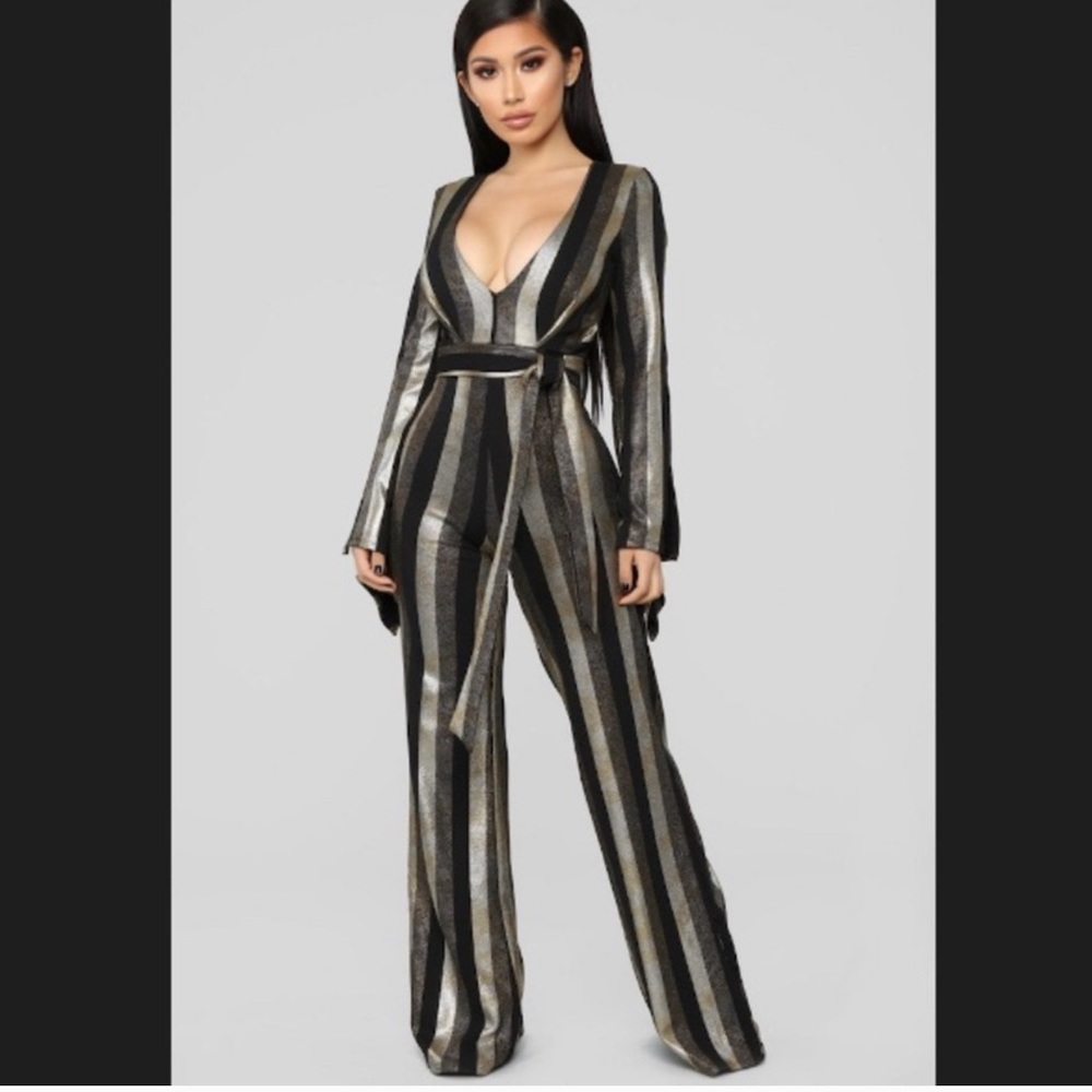 Go with me fashion nova jumpsuit